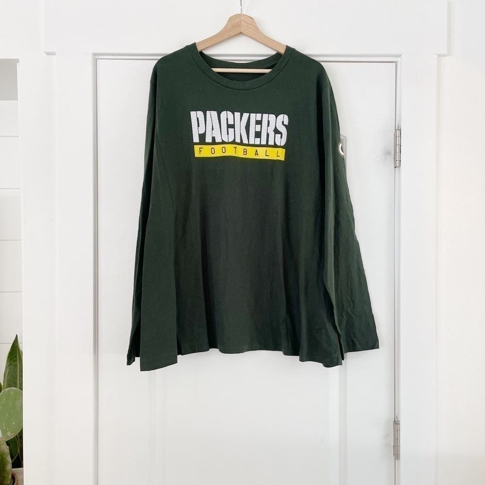 NFL Apparel Green Bay Packers Long Sleeve Tee - L